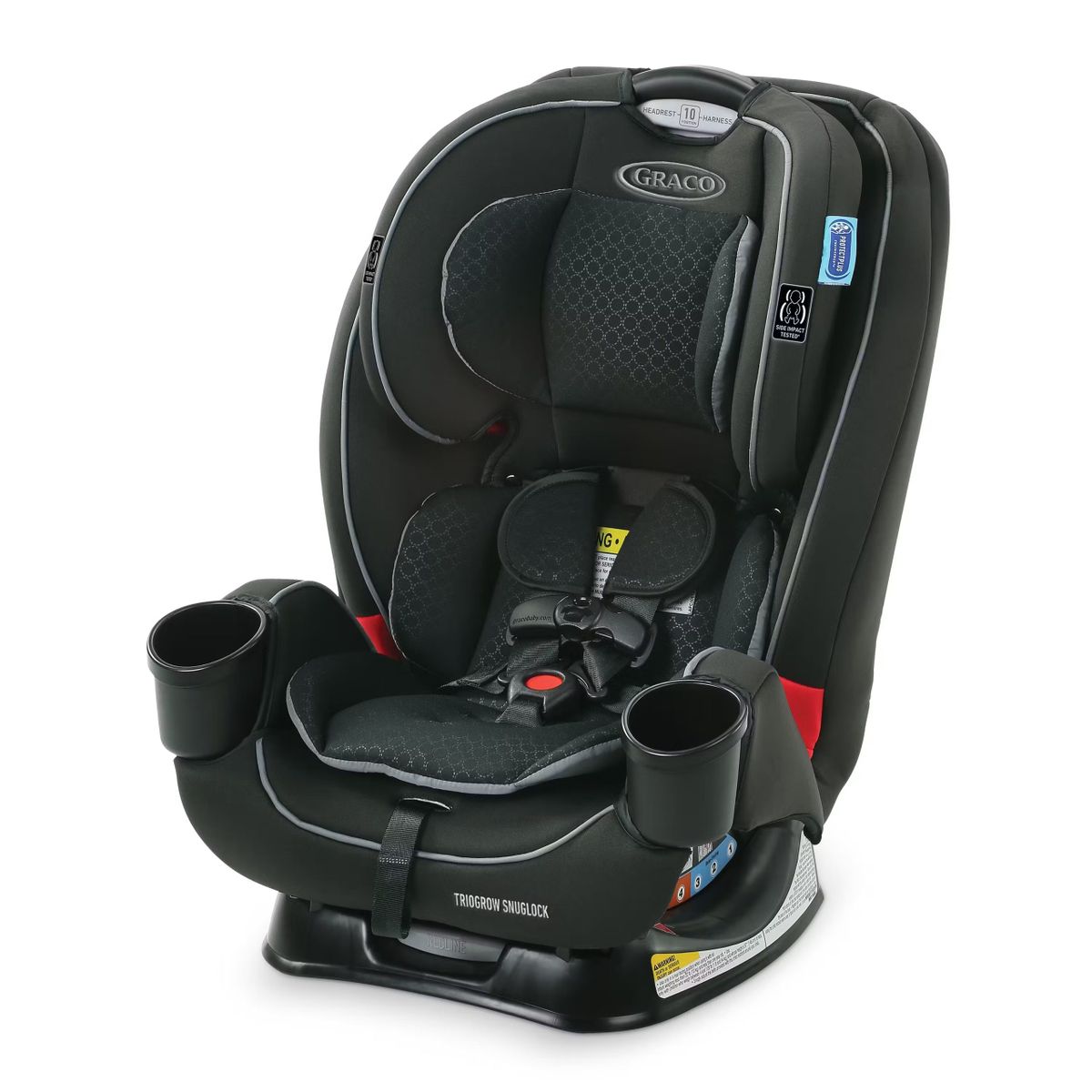 כסא בטיחות עד 45 ק"ג עם הציון בטיחות גבוה דגם TrioGrow SnugLock