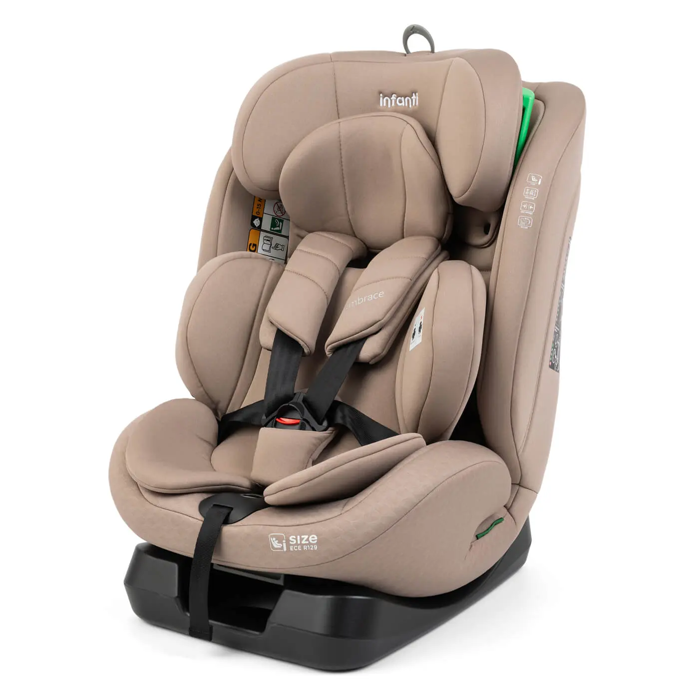 כסא בטיחות המתאים מלידה והופך לבוסטר Embrace - בז' Beige