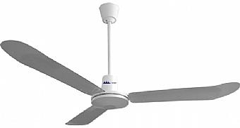 Three sided ceiling fan