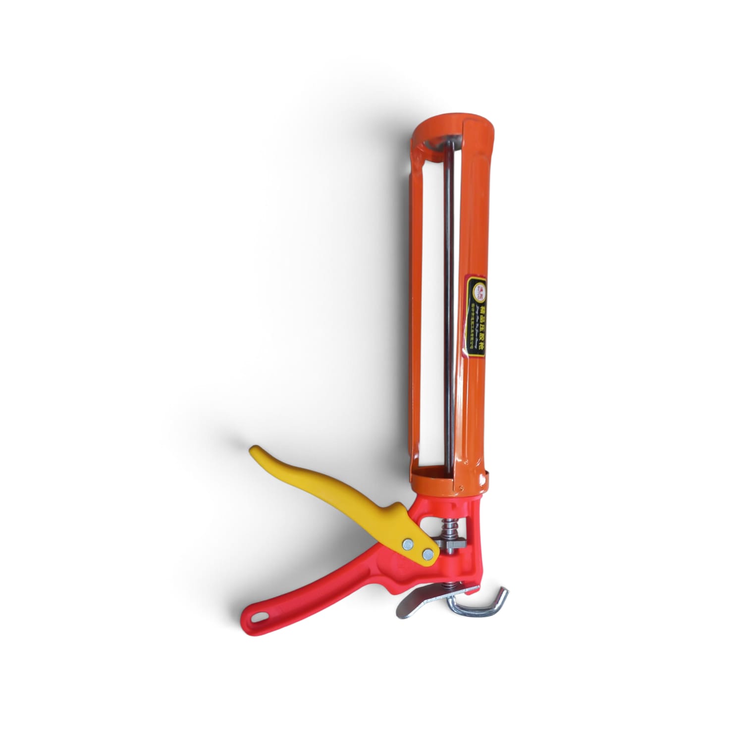Strong orange silicone gun