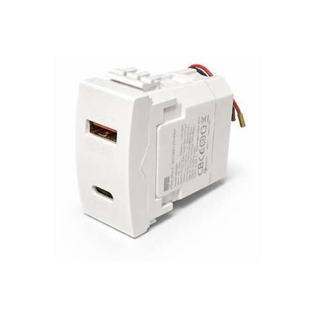 USB charging socket from Dollar and also TCB