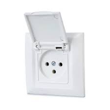 Waterproof outlet for 55 white