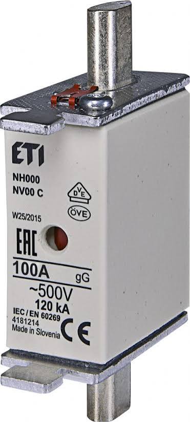 נתיך סכין 100A-500V