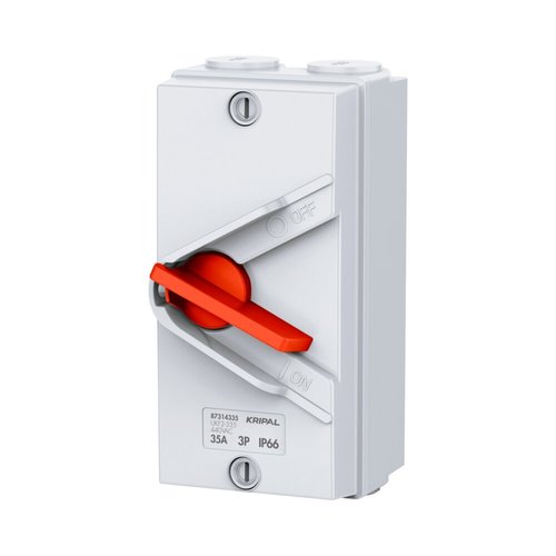 מפסק פאקט ידית כבאים  4P/35A