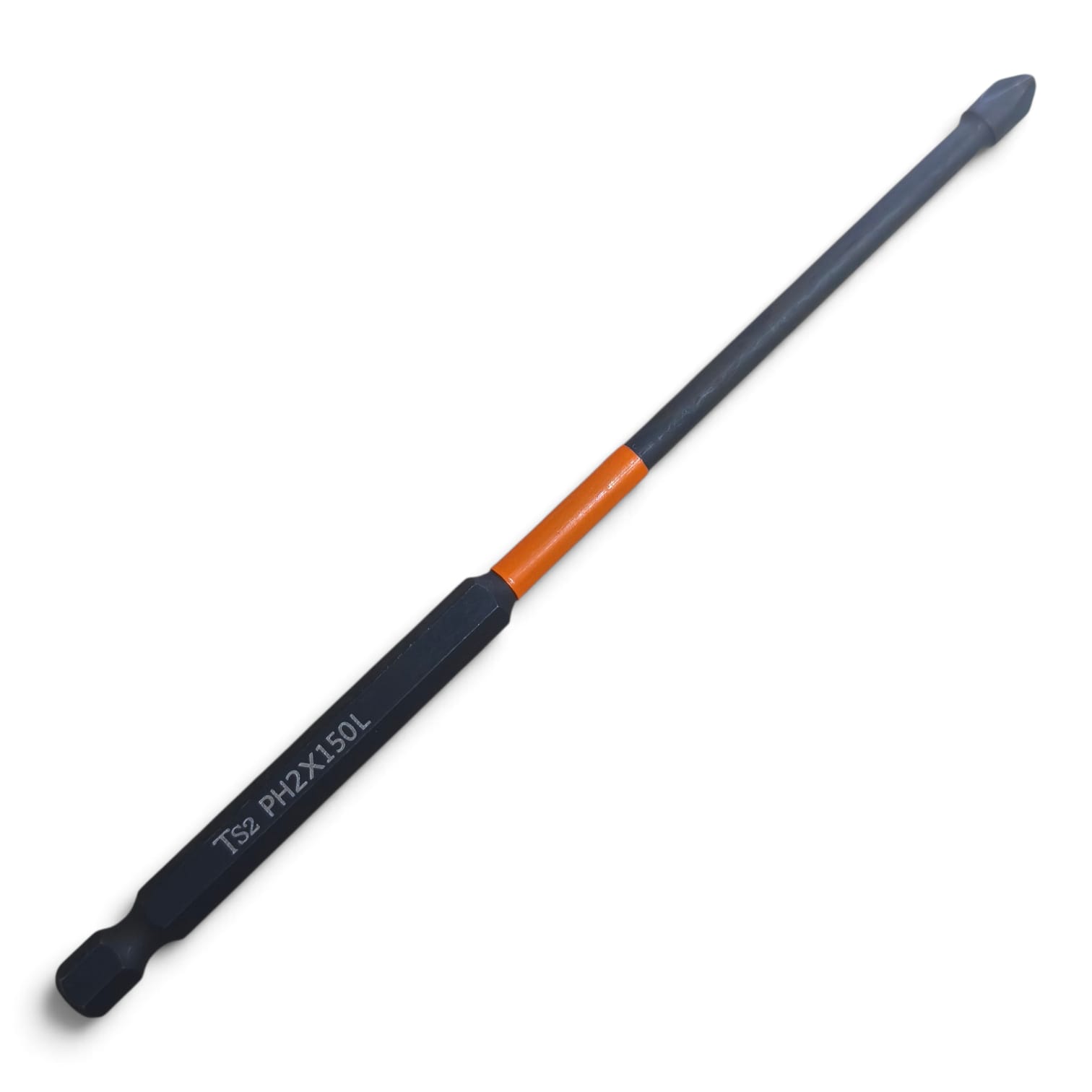 ביט פיליפס ארוך בעל מבנה פיתול (Torsion Bit) עם קנה משושה
