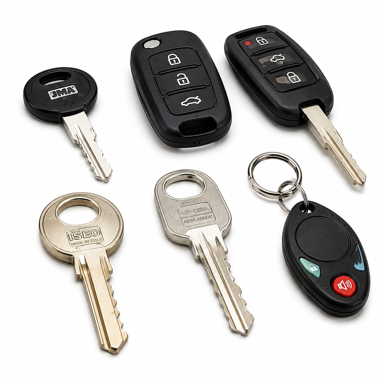 Remotes, pods and keys