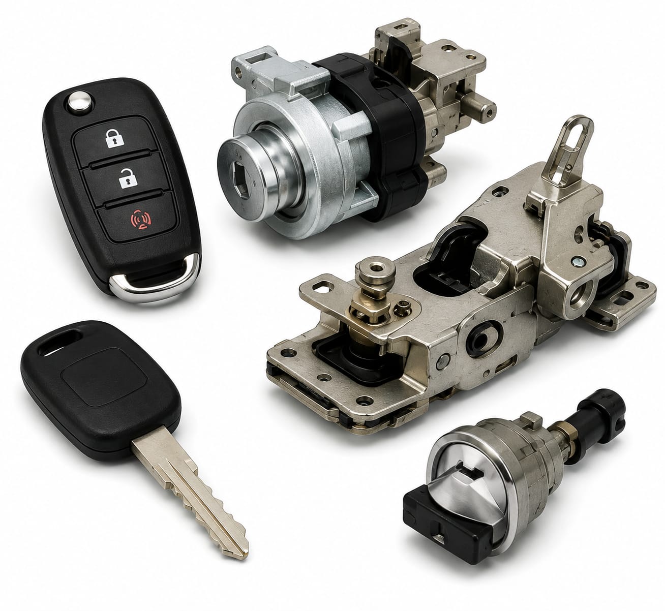 Car lock assemblies