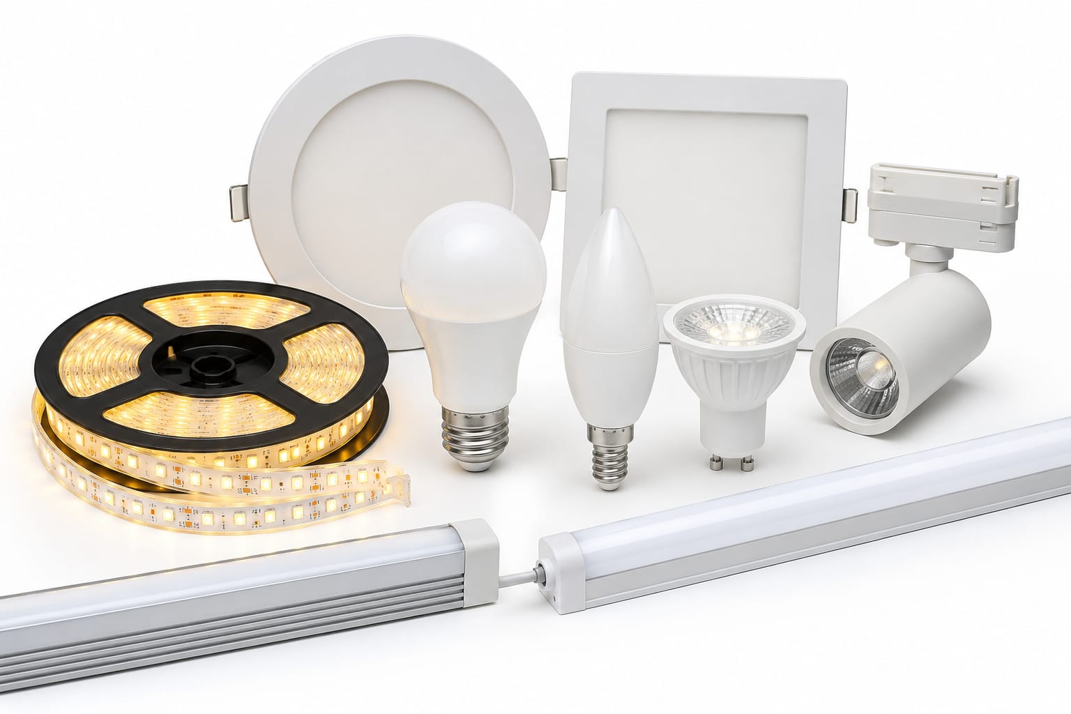 נורות, נוריות ופסי LED