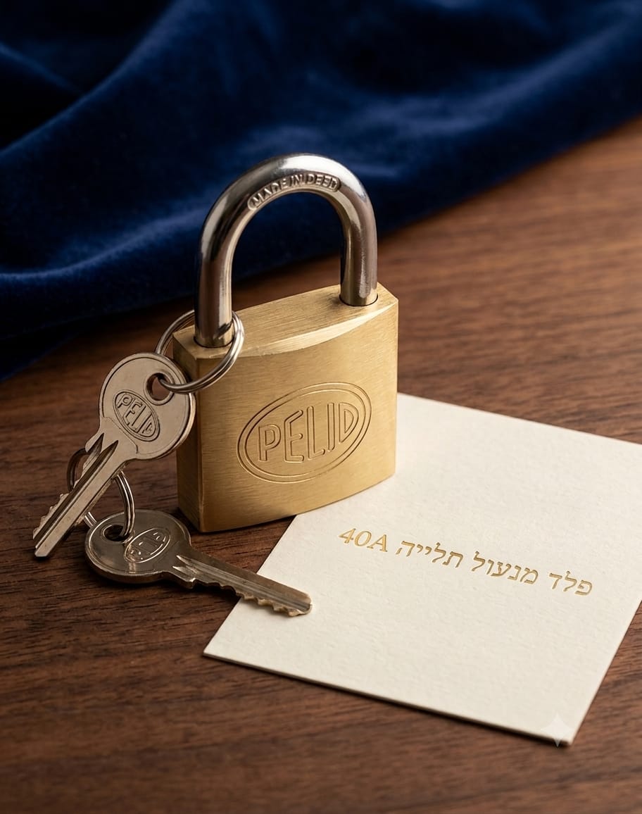 מנעול פליז תלייה 40א