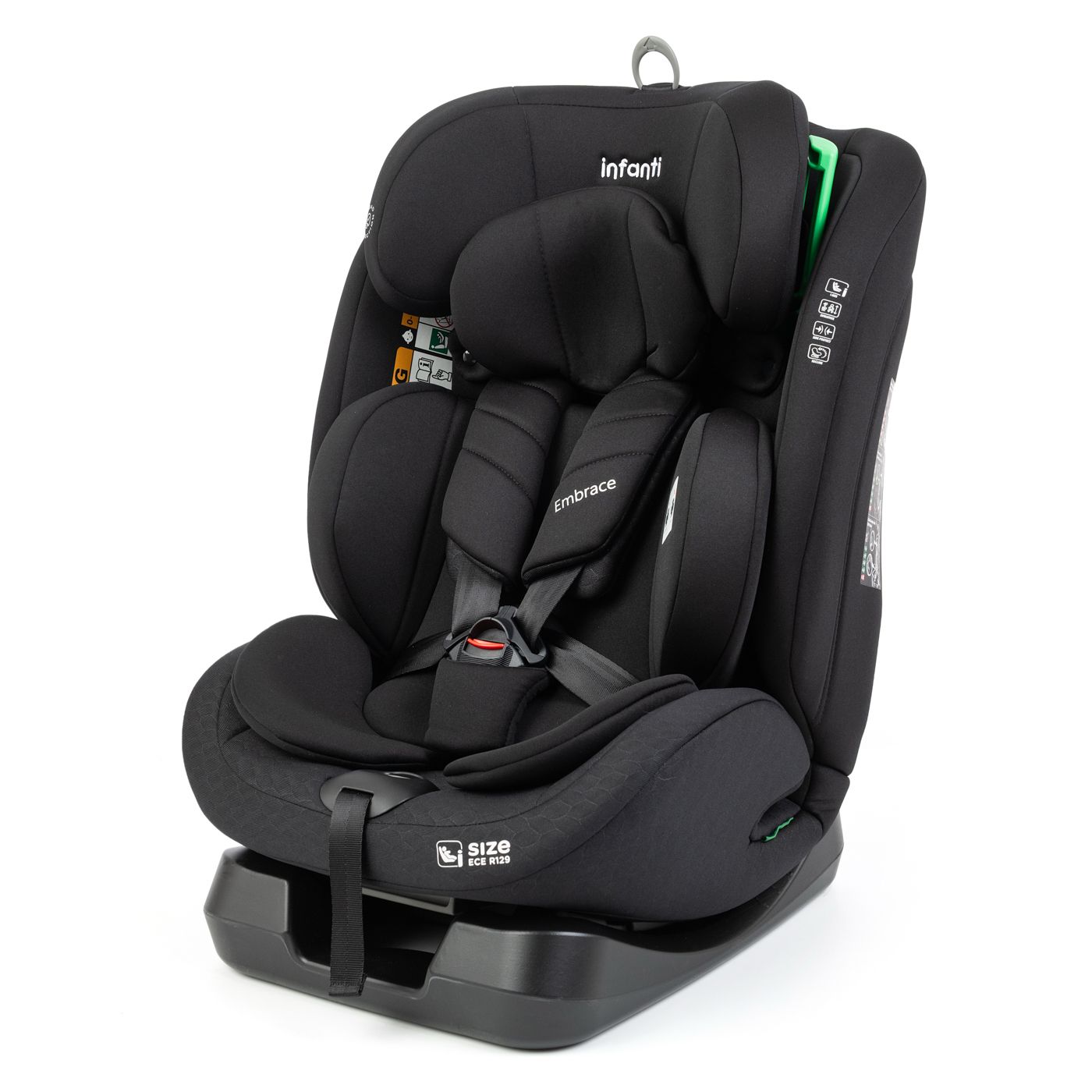 כסא בטיחות המתאים מלידה והופך לבוסטר Embrace - בז' Beige שחור