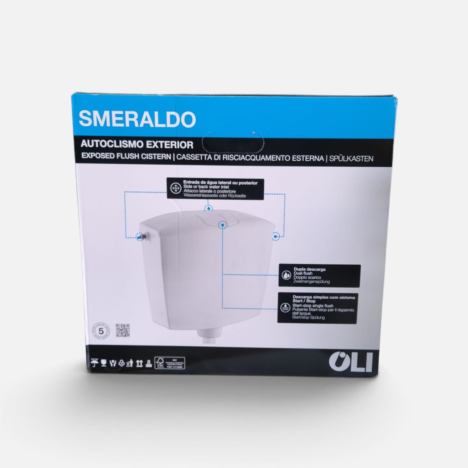 Niagara Smeraldo low OLI white