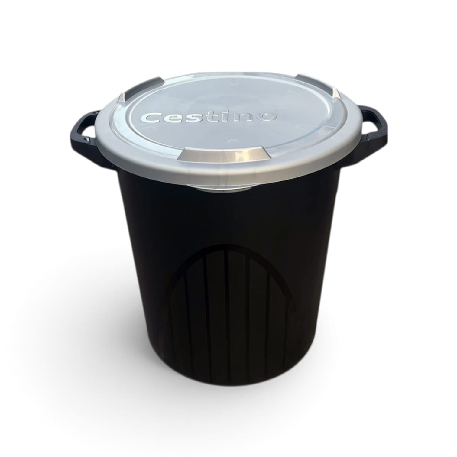 Reinforced trash can with a volume of 76 liters from the brand CESTINO with wheels