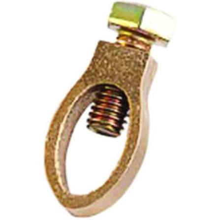 Clipper for grounding rod